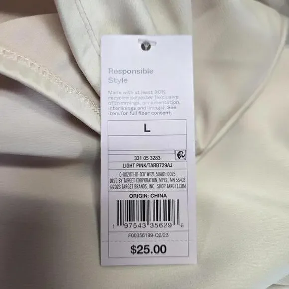 Women's Satin Lace Trim Midi Skirt | Wild Fable | Large - Picture 7 of 9